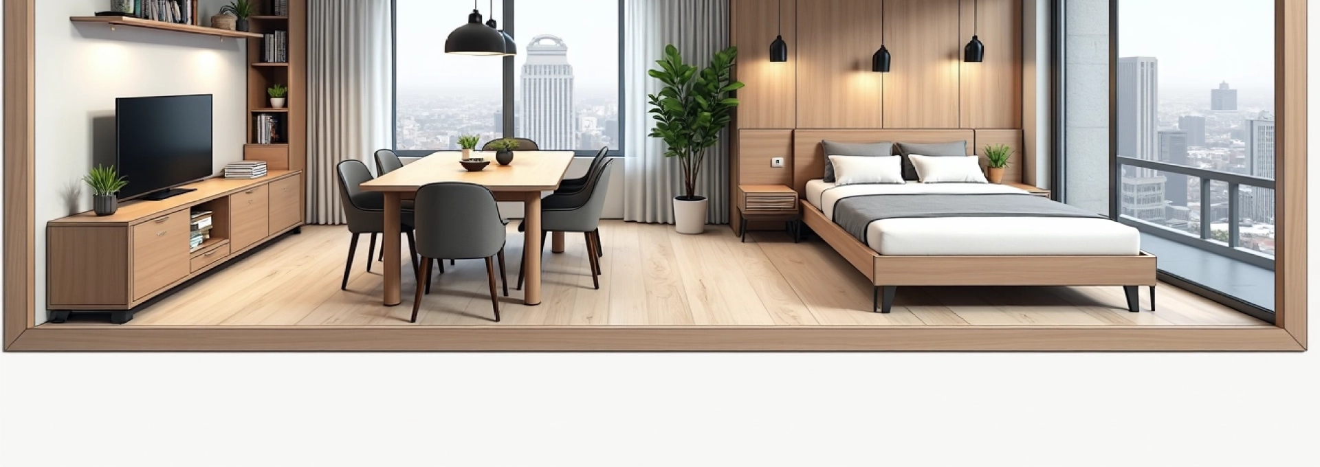 amenagement-d-un-studio-en-longueur-idees-et-optimisation-d-espace