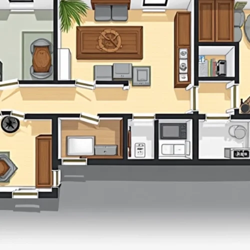 plan-d-une-piece-de-vie-de-35-m2-agencement-et-circulation